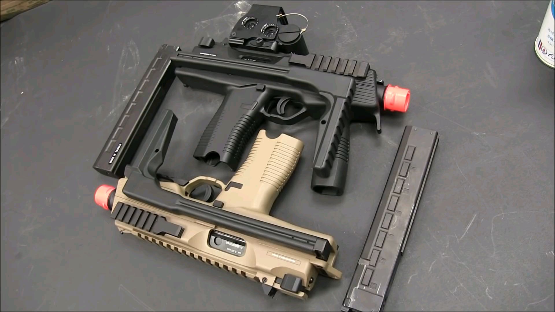 【USAirsoft】Airsoft界杰作之一-KWA MP9系列气动回膛机关短铳介绍